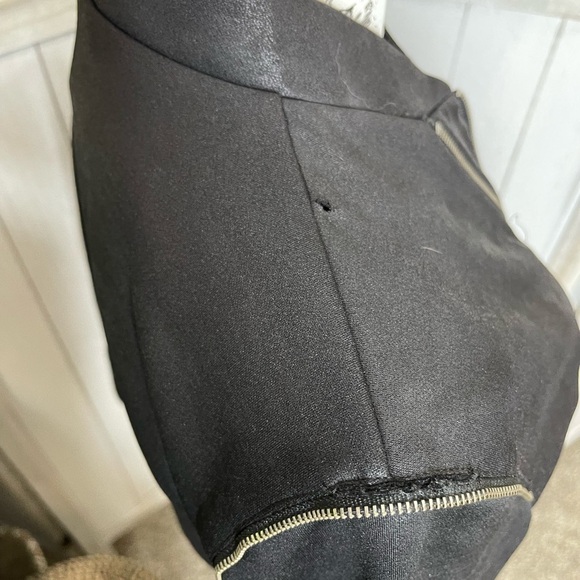 The Kooples Sport Womens Small Full Zip Zipper Accents Jacket Black - Picture 6 of 6